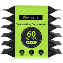 Alcala Deodorizing Body Wipes (60 Count)