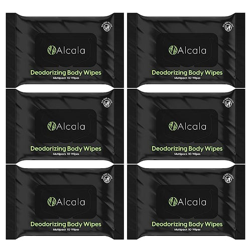 Alcala Deodorizing Body Wipes (60 Count)