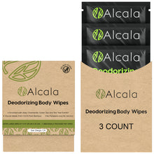 Alcala Deodorizing Body Wipes (3 Count)